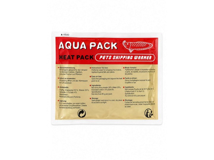 Chaufferette 40h (Heat Pack) : Sécurisez vos Insectes Vivants 📦