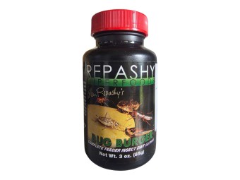 Pot 85g Repashy Bug Burger – Alimentation complète en gel pour grillons, blattes et isopodes