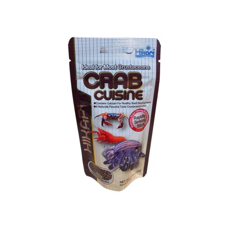 Sachet de nourriture Hikari Crab Cuisine pour isopodes et crustacés